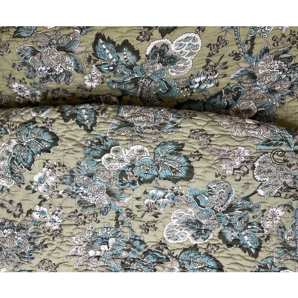 Pottery Barn Quilted Charlie (2) Pillow Shams